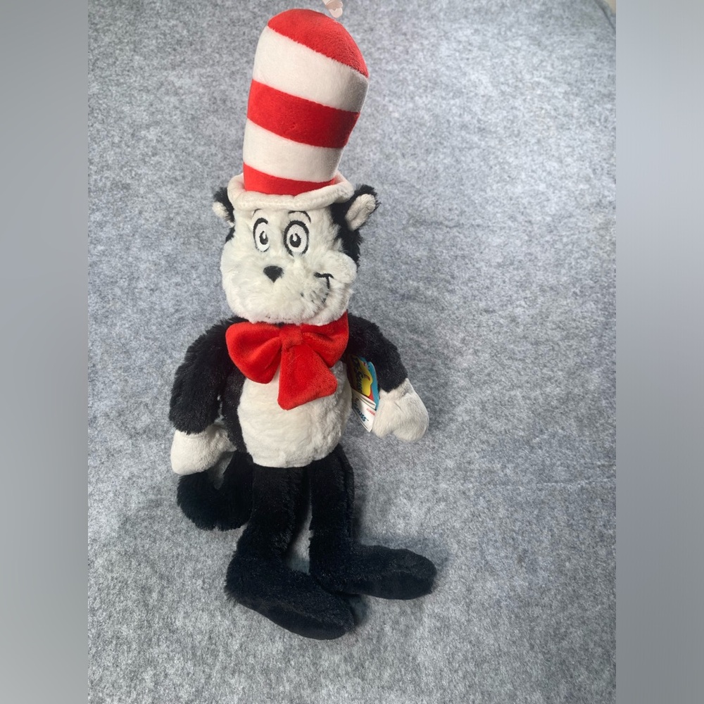 Dr. Seuss Cat in the Hat Plush - Red, White, Black